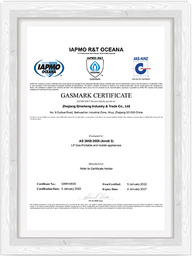 IAPMO-GASMARK-Certificate
